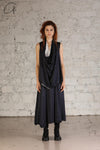 Marc Le Bihan Barrel Hole Set France Handmade MLB-2542-NAVY Skirt 2650 2542